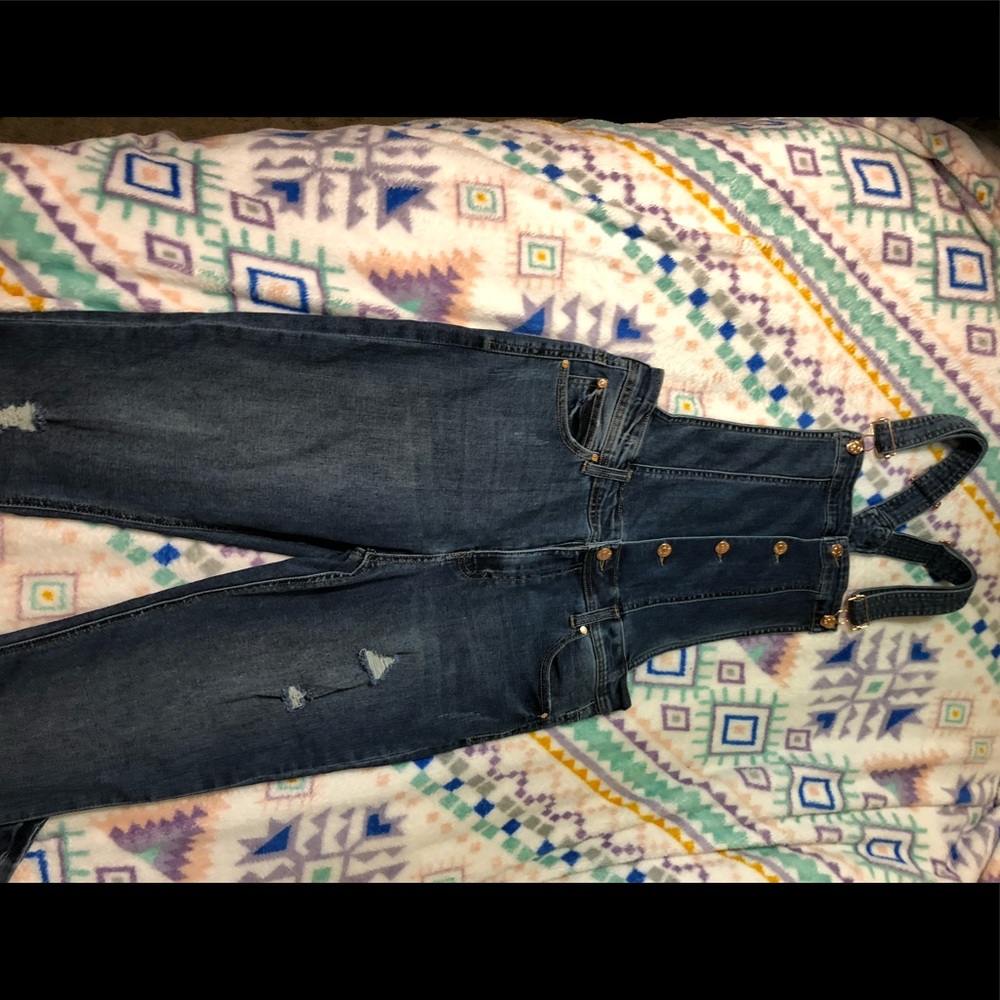 Modern Skinny Overalls